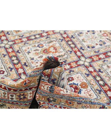 Bakhtiari 8' 0" X 10' 0" Hand Knotted Wool Rug 8' 0" X 10' 0" (244 X 305) / Red / Wool