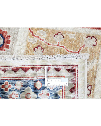 Bakhtiari 5' 6" X 7' 7" Hand Knotted Wool Rug 5' 6" X 7' 7" (168 X 231) / Ivory / Wool