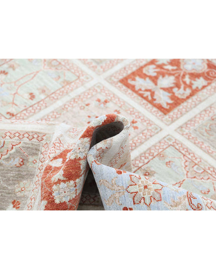 Bakhtiari 4' 9" X 6' 4" Hand Knotted Wool Rug 4' 9" X 6' 4" (145 X 193) / Ivory / Wool