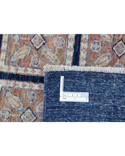 Bakhtiari 4' 10" X 6' 3" Hand Knotted Wool Rug 4' 10" X 6' 3" (147 X 191) / Blue / Wool