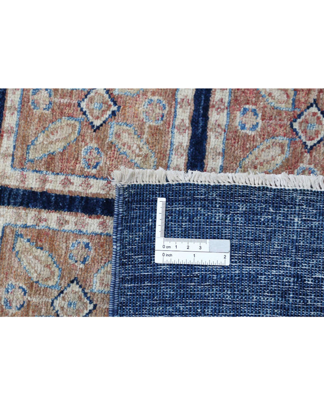 Bakhtiari 4' 10" X 6' 3" Hand Knotted Wool Rug 4' 10" X 6' 3" (147 X 191) / Blue / Wool