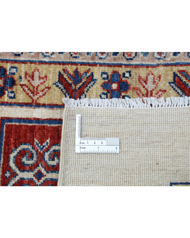 Bakhtiari 4' 9" X 6' 6" Hand Knotted Wool Rug 4' 9" X 6' 6" (145 X 198) / Ivory / Wool