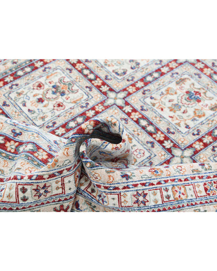 Bakhtiari 5' 5" X 8' 6" Hand Knotted Wool Rug 5' 5" X 8' 6" (165 X 259) / Red / Wool