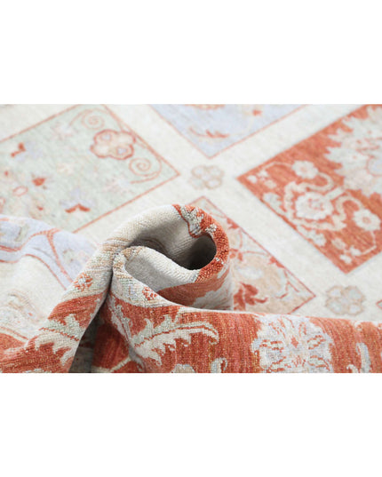 Bakhtiari 5' 7" X 7' 9" Hand Knotted Wool Rug 5' 7" X 7' 9" (170 X 236) / Ivory / Wool