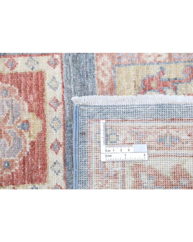 Bakhtiari 4' 0" X 5' 11" Hand Knotted Wool Rug 4' 0" X 5' 11" (122 X 180) / Grey / Wool
