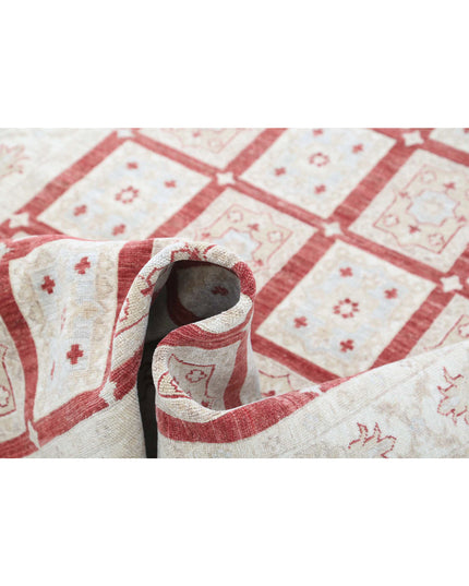 Bakhtiari 3' 11" X 6' 0" Hand Knotted Wool Rug 3' 11" X 6' 0" (119 X 183) / Red / Wool