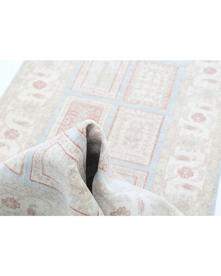 Bakhtiari 2' 7" X 9' 7" Hand Knotted Wool Rug 2' 7" X 9' 7" (79 X 292) / Blue / Wool