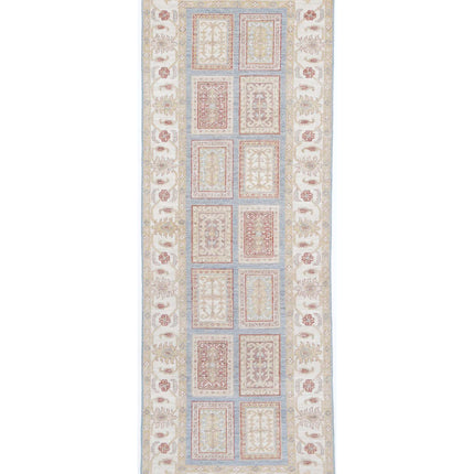 Bakhtiari 2' 7" X 8' 3" Hand Knotted Wool Rug 2' 7" X 8' 3" (79 X 251) / Blue / Wool