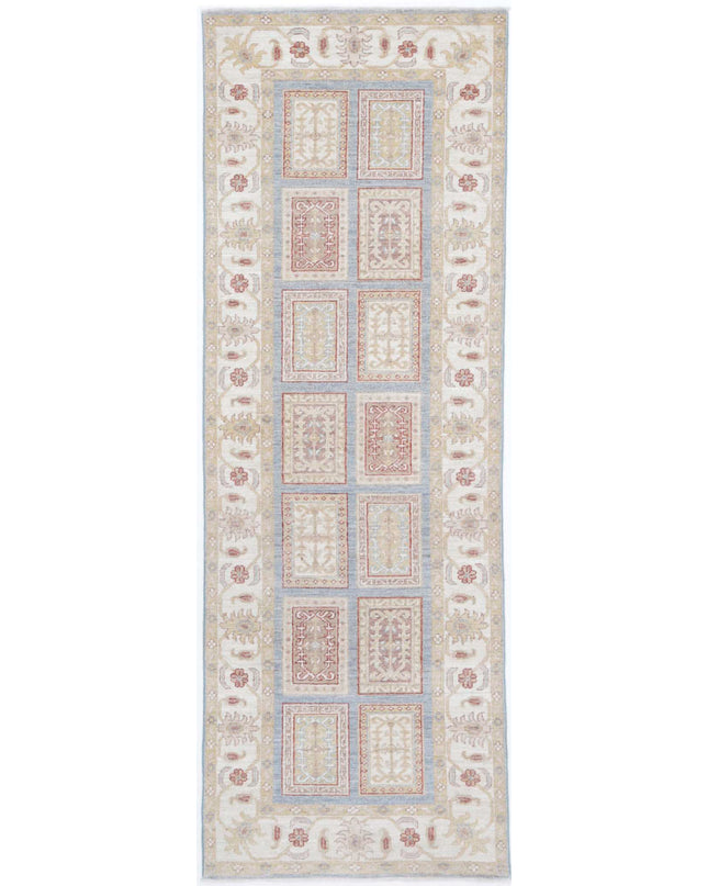 Bakhtiari 2' 7" X 8' 3" Hand Knotted Wool Rug 2' 7" X 8' 3" (79 X 251) / Blue / Wool