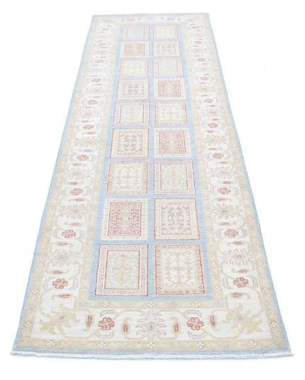 Bakhtiari 2' 8" X 9' 10" Hand Knotted Wool Rug 2' 8" X 9' 10" (81 X 300) / Blue / Wool