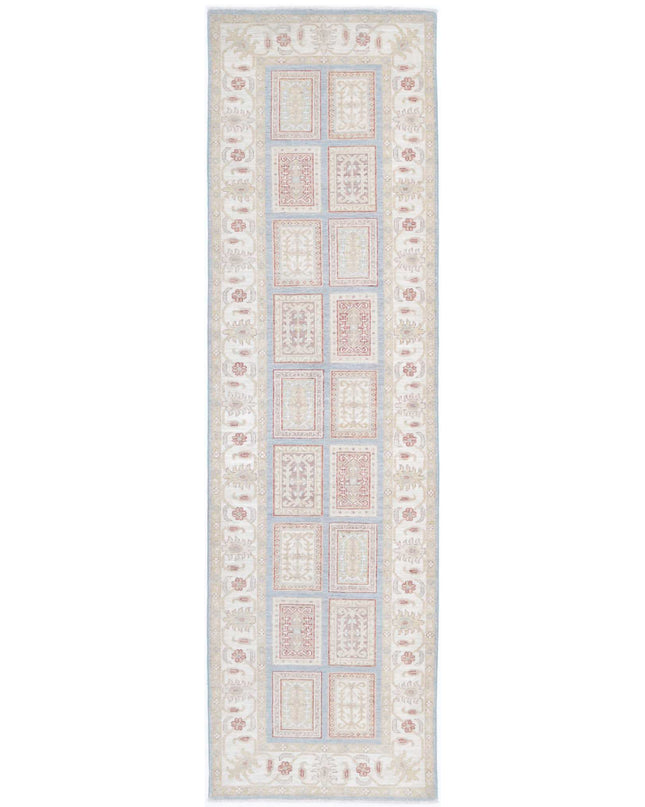 Bakhtiari 2' 8" X 9' 10" Hand Knotted Wool Rug 2' 8" X 9' 10" (81 X 300) / Blue / Wool