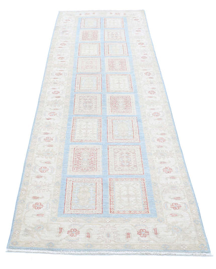 Bakhtiari 2' 8" X 9' 6" Hand Knotted Wool Rug 2' 8" X 9' 6" (81 X 290) / Blue / Wool