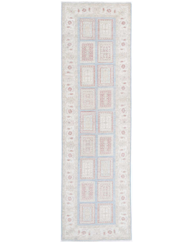 Bakhtiari 2' 8" X 9' 6" Hand Knotted Wool Rug 2' 8" X 9' 6" (81 X 290) / Blue / Wool