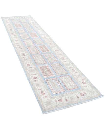 Bakhtiari 2' 8" X 10' 2" Hand Knotted Wool Rug 2' 8" X 10' 2" (81 X 310) / Blue / Wool