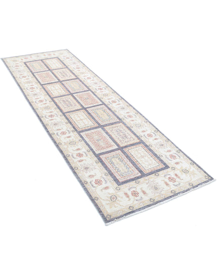 Bakhtiari 2' 8" X 8' 3" Hand Knotted Wool Rug 2' 8" X 8' 3" (81 X 251) / Grey / Wool