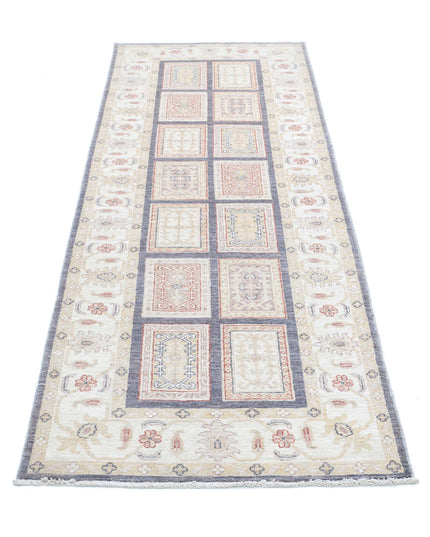 Bakhtiari 2' 8" X 8' 3" Hand Knotted Wool Rug 2' 8" X 8' 3" (81 X 251) / Grey / Wool