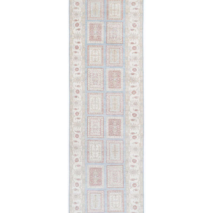 Bakhtiari 2' 9" X 10' 0" Hand Knotted Wool Rug 2' 9" X 10' 0" (84 X 305) / Blue / Wool