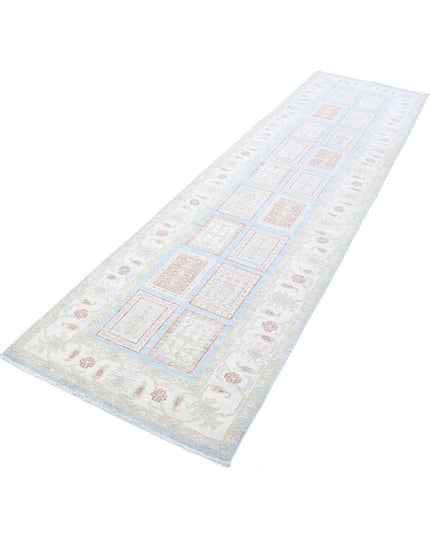 Bakhtiari 2' 9" X 10' 3" Hand Knotted Wool Rug 2' 9" X 10' 3" (84 X 312) / Blue / Wool