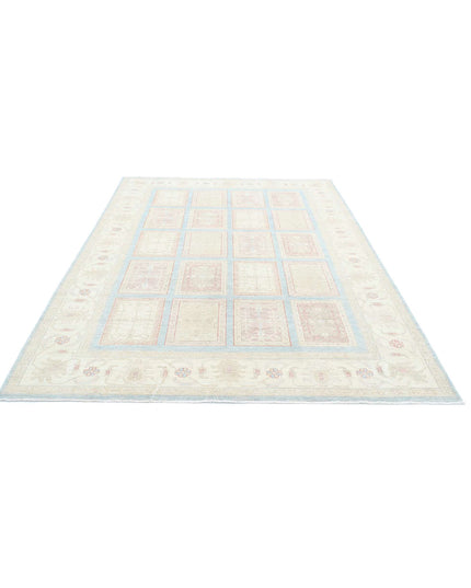 Bakhtiari 6' 8" X 9' 10" Hand Knotted Wool Rug 6' 8" X 9' 10" (203 X 300) / Blue / Wool