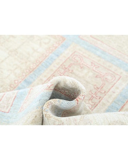 Bakhtiari 6' 8" X 9' 10" Hand Knotted Wool Rug 6' 8" X 9' 10" (203 X 300) / Blue / Wool