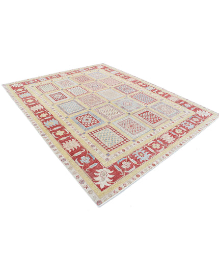 Bakhtiari 8' 2" X 10' 0" Hand Knotted Wool Rug 8' 2" X 10' 0" (249 X 305) / Gold / Wool