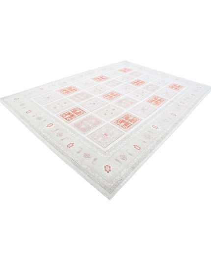 Bakhtiari 8' 4" X 11' 6" Hand Knotted Wool Rug 8' 4" X 11' 6" (254 X 351) / Ivory / Wool