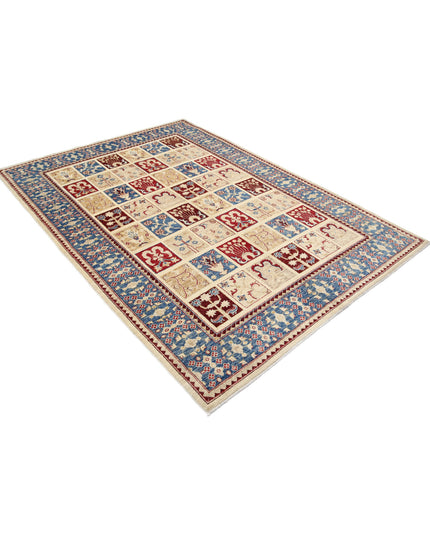 Bakhtiari 5' 7" X 7' 8" Hand Knotted Wool Rug 5' 7" X 7' 8" (170 X 234) / Multi / Wool