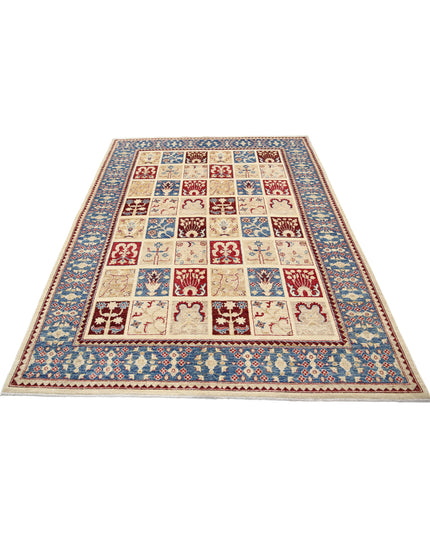 Bakhtiari 5' 7" X 7' 8" Hand Knotted Wool Rug 5' 7" X 7' 8" (170 X 234) / Multi / Wool