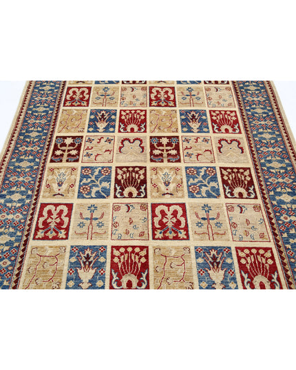 Bakhtiari 5' 7" X 7' 8" Hand Knotted Wool Rug 5' 7" X 7' 8" (170 X 234) / Multi / Wool