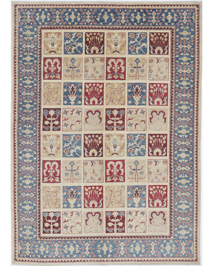 Bakhtiari 5' 7" X 7' 8" Hand Knotted Wool Rug 5' 7" X 7' 8" (170 X 234) / Multi / Wool