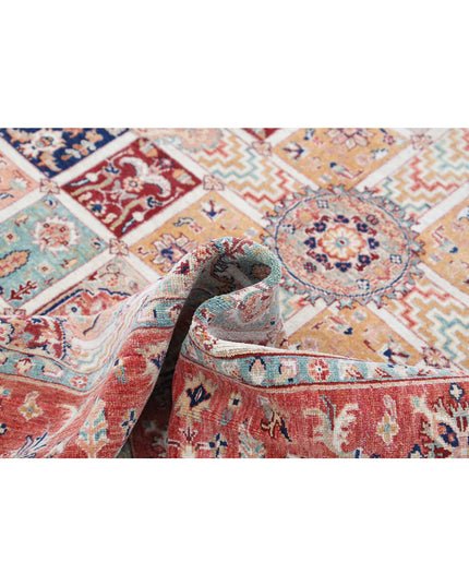 Bakhtiari 5' 7" X 7' 4" Hand Knotted Wool Rug 5' 7" X 7' 4" (170 X 223) / Multi / Wool