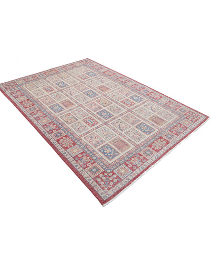 Bakhtiari 5' 6" X 7' 10" Hand Knotted Wool Rug 5' 6" X 7' 10" (168 X 239) / Multi / Wool