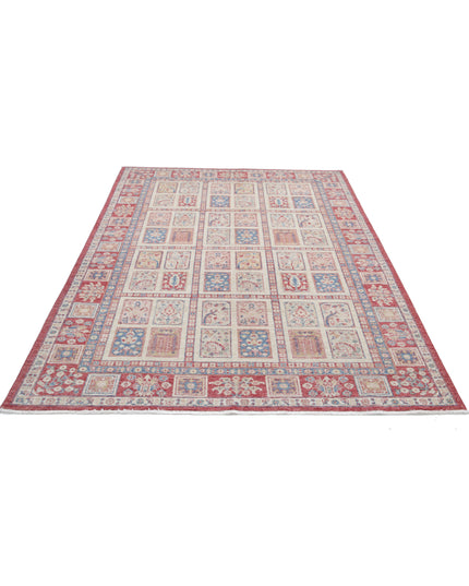 Bakhtiari 5' 6" X 7' 10" Hand Knotted Wool Rug 5' 6" X 7' 10" (168 X 239) / Multi / Wool