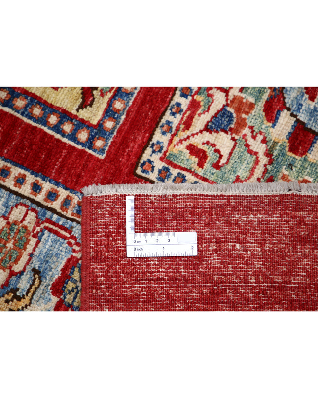 Bakhtiari 5' 9" X 8' 0" Hand Knotted Wool Rug 5' 9" X 8' 0" (175 X 244) / Red / Wool