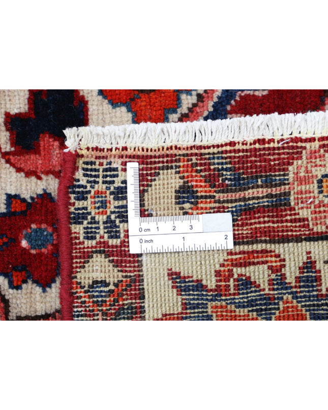 Bakhtiari 5' 3" X 8' 1" Hand Knotted Wool Rug 5' 3" X 8' 1" (160 X 246) / Red / Wool