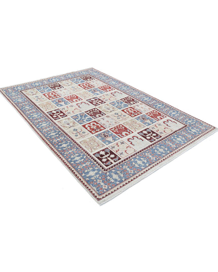 Bakhtiari 5' 7" X 8' 1" Hand Knotted Wool Rug 5' 7" X 8' 1" (170 X 246) / Multi / Wool