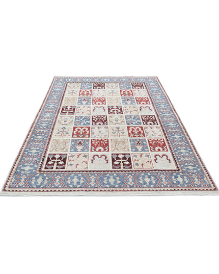 Bakhtiari 5' 7" X 8' 1" Hand Knotted Wool Rug 5' 7" X 8' 1" (170 X 246) / Multi / Wool
