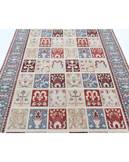 Bakhtiari 5' 7" X 8' 1" Hand Knotted Wool Rug 5' 7" X 8' 1" (170 X 246) / Multi / Wool