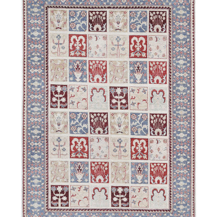 Bakhtiari 5' 7" X 8' 1" Hand Knotted Wool Rug 5' 7" X 8' 1" (170 X 246) / Multi / Wool