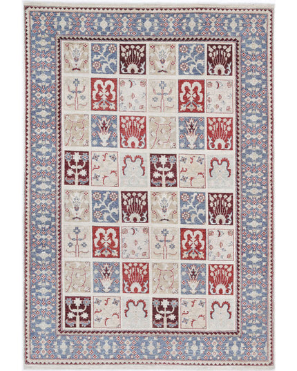 Bakhtiari 5' 7" X 8' 1" Hand Knotted Wool Rug 5' 7" X 8' 1" (170 X 246) / Multi / Wool