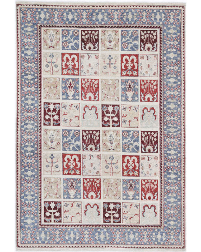 Bakhtiari 5' 7" X 8' 1" Hand Knotted Wool Rug 5' 7" X 8' 1" (170 X 246) / Multi / Wool