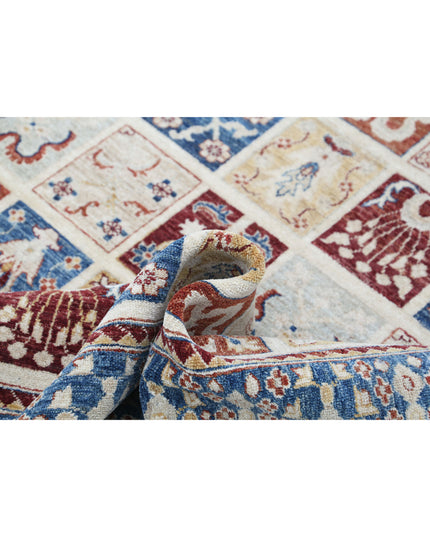 Bakhtiari 5' 7" X 7' 4" Hand Knotted Wool Rug 5' 7" X 7' 4" (170 X 223) / Multi / Wool