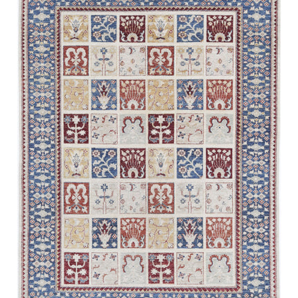 Bakhtiari 5' 7" X 7' 4" Hand Knotted Wool Rug 5' 7" X 7' 4" (170 X 223) / Multi / Wool