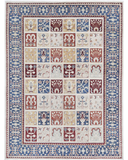 Bakhtiari 5' 7" X 7' 4" Hand Knotted Wool Rug 5' 7" X 7' 4" (170 X 223) / Multi / Wool