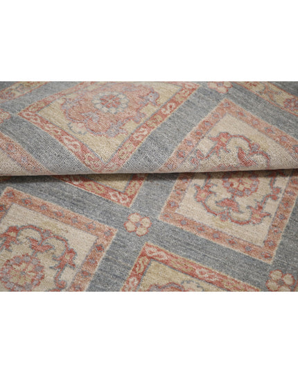 Bakhtiari 3' 2" X 4' 9" Hand Knotted Wool Rug 3' 2" X 4' 9" (97 X 145) / Grey / Wool