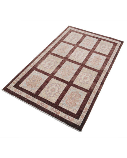 Bakhtiari 3' 0" X 5' 0" Hand Knotted Wool Rug 3' 0" X 5' 0" (91 X 152) / Brown / Wool