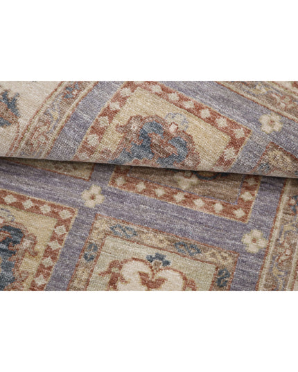 Bakhtiari 3' 0" X 5' 0" Hand Knotted Wool Rug 3' 0" X 5' 0" (91 X 152) / Grey / Wool