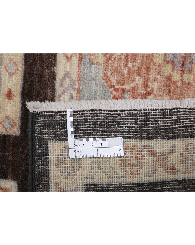 Bakhtiari 3' 0" X 4' 11" Hand Knotted Wool Rug 3' 0" X 4' 11" (91 X 150) / Brown / Wool