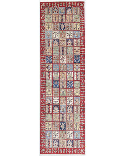 Bakhtiari 4' 1" X 14' 0" Hand Knotted Wool Rug 4' 1" X 14' 0" (124 X 427) / Multi / Wool