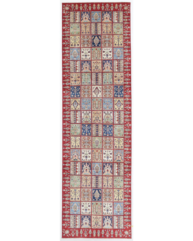 Bakhtiari 4' 1" X 14' 0" Hand Knotted Wool Rug 4' 1" X 14' 0" (124 X 427) / Multi / Wool